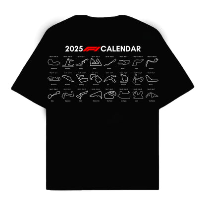 RULESS F1 2025 CALENDAR